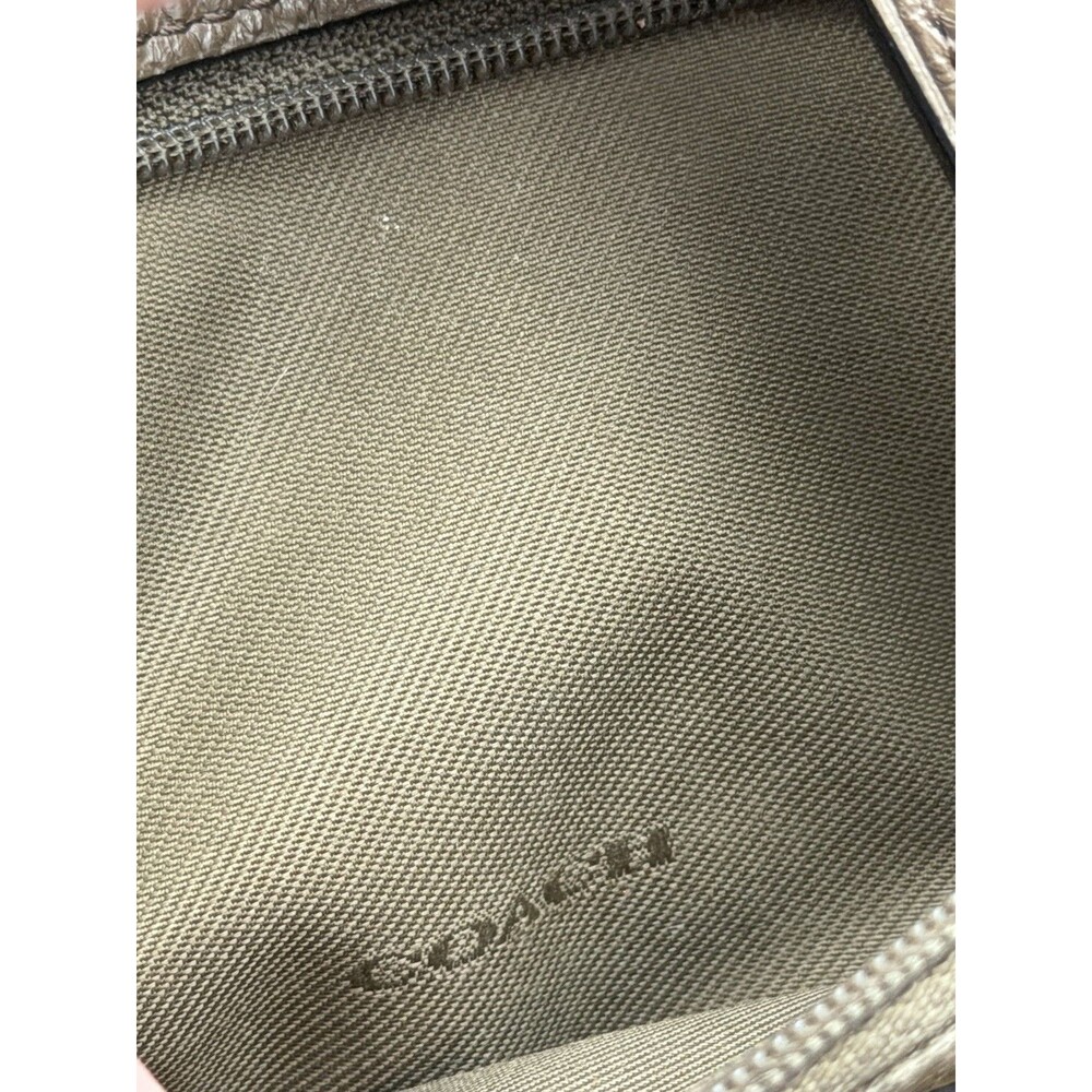 Coach Mercer Satchel Tote Bag Pebbled Leather Brown Shoulder Crossbody Purse - Picture 11 of 16